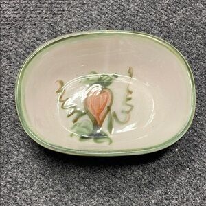 John Taylor Louisville Pottery Handmade Hand painted Bowl serving dish Medium